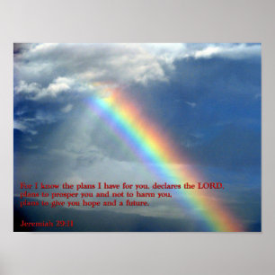 Affiche Arc-en-ciel de 29:11 de Jérémie