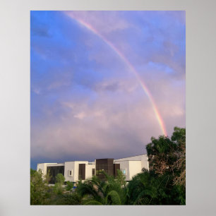 Affiche Arc-en-ciel de Las Vegas après la tempête