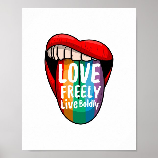 Affiche arc-en-ciel du Mois de la fierté - Égalité (Devant)
