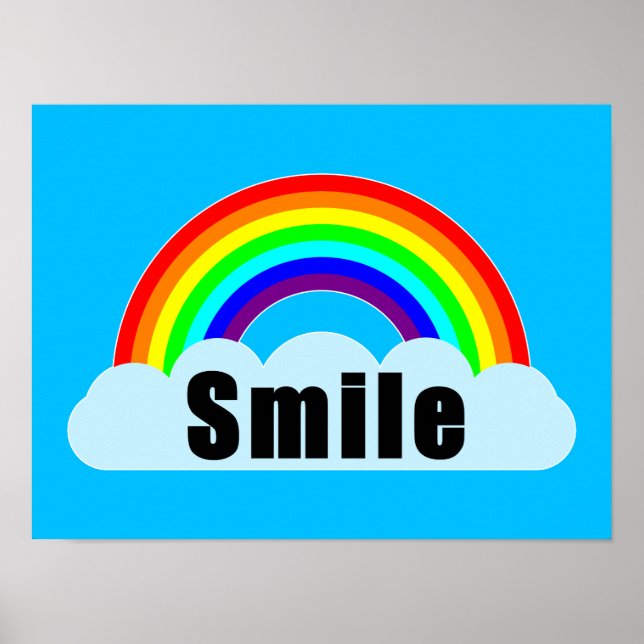 Affiche ARC-EN-CIEL - Sourire (Devant)