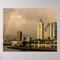 Arc-en-ciel sur Honolulu, Hawaï, États-Unis 2