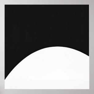 Affiche Arc minimaliste - Art Abstrait Moderne