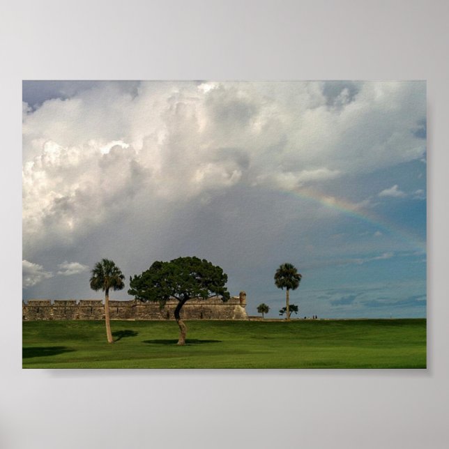 Affiche Arc sur Castillo de San Marcos (Devant)