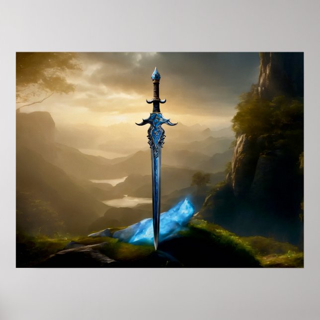 Affiche Arcane : épée enchantée (Devant)