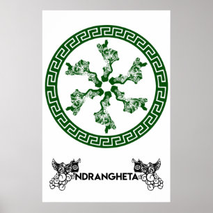 Affiche Arcangelo Gabriele - 'Ndrangheta