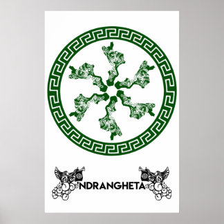 Affiche Arcangelo Gabriele - 'Ndrangheta