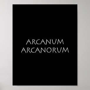 Affiche Arcanum arcanorum