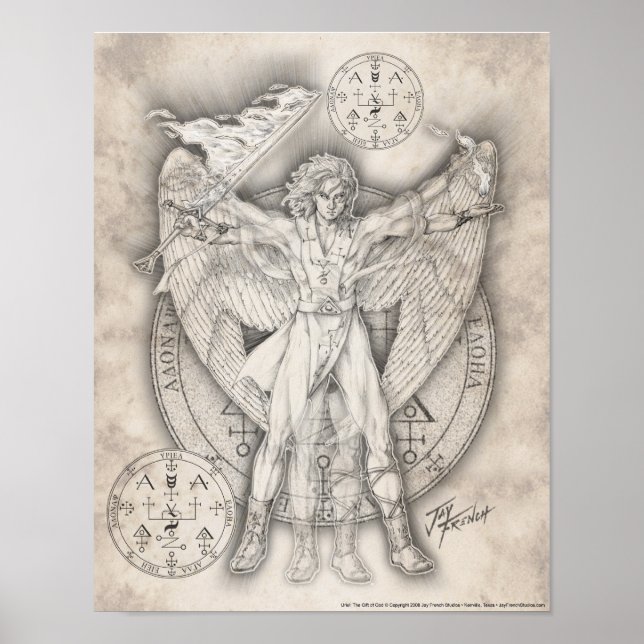 Affiche Archange Uriel (Devant)