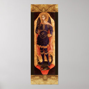 Affiche ARCHANGEL DE St MICHAEL AVEC DIABLE