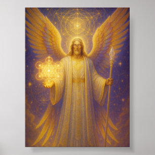 Affiche Archangel Metatron - Gardien de la Sagesse Sacrée