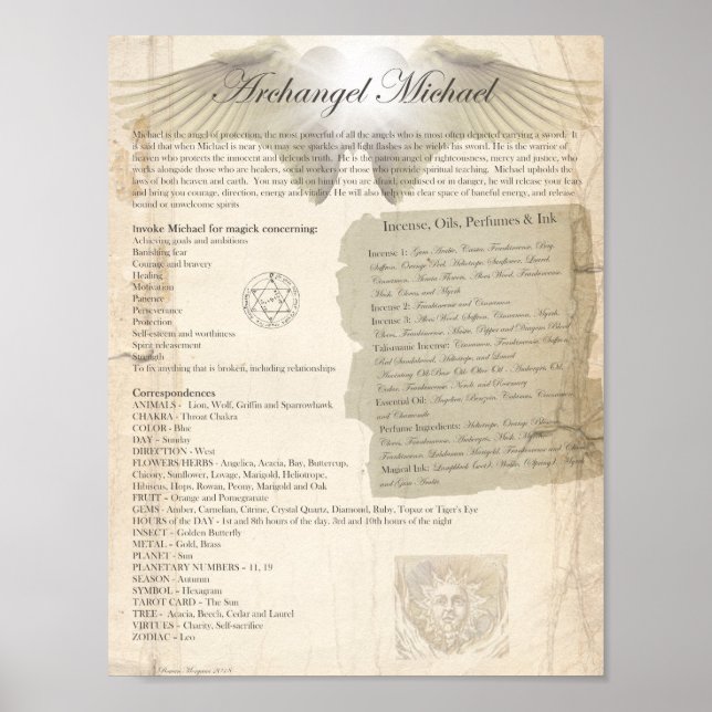 AFFICHE ARCHANGEL MICHAEL (Devant)