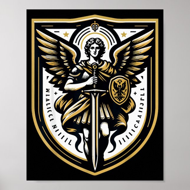Affiche Archangel St Michael Christian  (Devant)