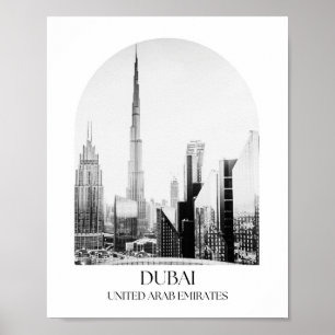 Affiche Arche de Dubaï Émirats Arabes Unis Imprimer