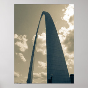 Affiche Arche de passerelle vintage