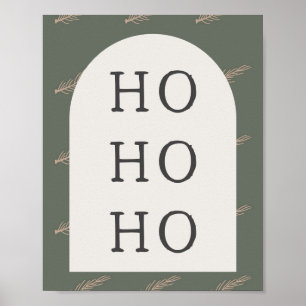 Affiche Arche moderne Boho   Vert Et Or Qui Impriment