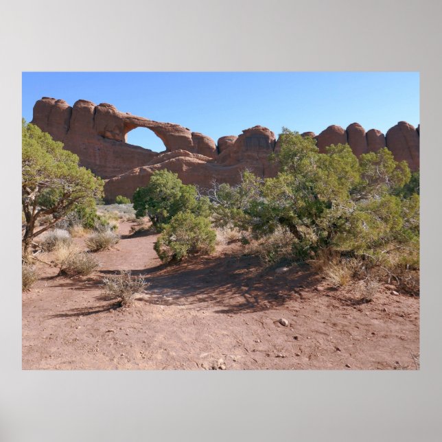 Affiche Arche Skyline au Parc national des Arches (Devant)