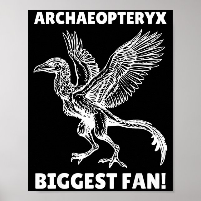 Affiche Archéoptéryx  (Devant)
