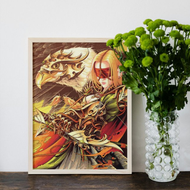 Affiche Archer Céleste Et Aigle (Créateur téléchargé)