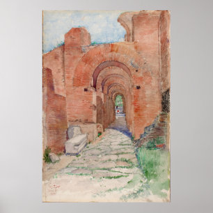 Affiche Arches du Palais de Néron (1933) Cass Gilbert