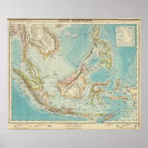 Affiche Archipel asiatique 2