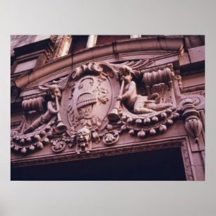 Affiche Architectural Dettural Theater, Brooklyn, Vintage