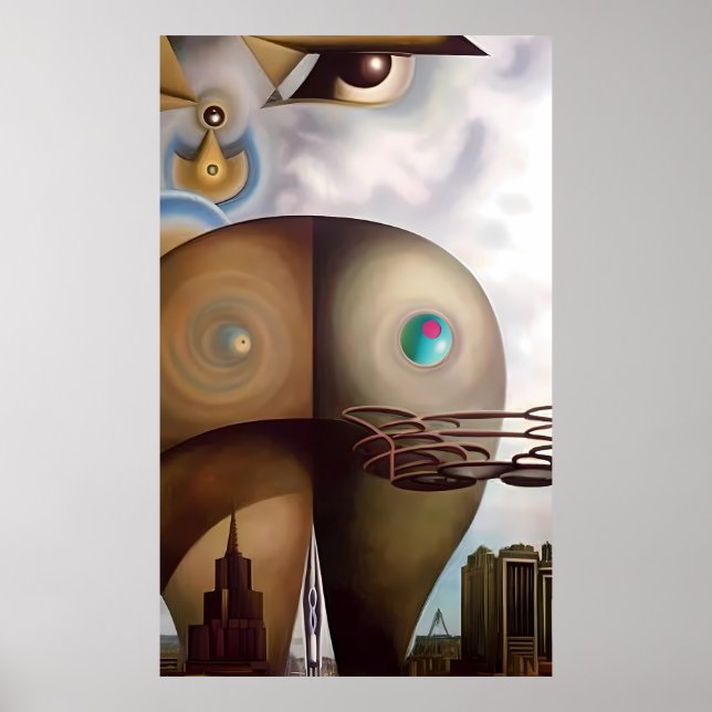 Affiche Architectural Posterior - Ken Gage Surreal Art (Devant)