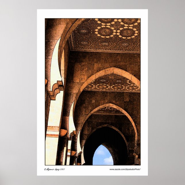 Affiche Architecture arabe (Devant)