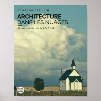 Affiche Architecture dans les nuages