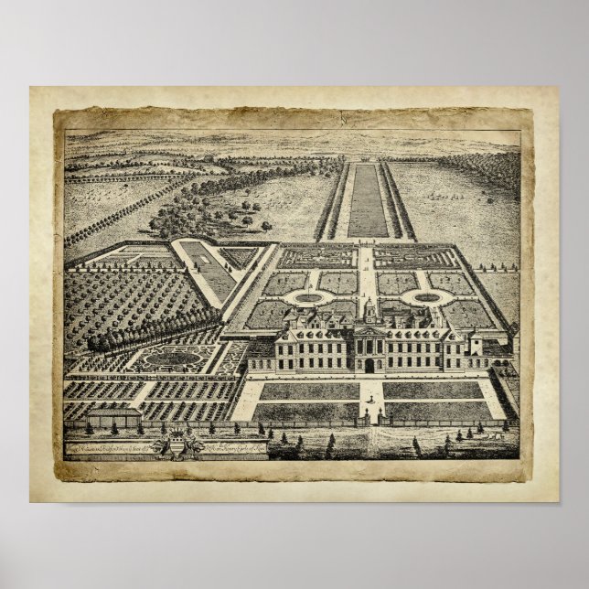 Affiche Architecture de la maison de campagne anglaise Imp (Devant)