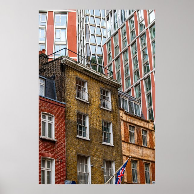 Affiche Architecture de Londres (Devant)