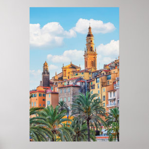 Affiche Architecture de Menton