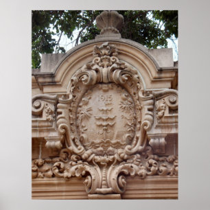 Affiche architecture de San Diego