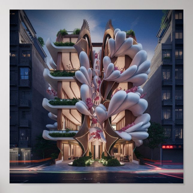 Affiche Architecture Imaginaire (Devant)