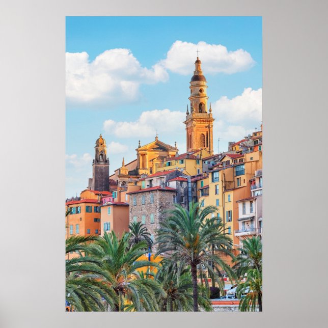 Affiche Architecture Menton (Devant)
