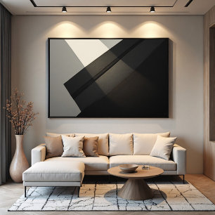Affiche Architecture Minimaliste Lumière et Ombre