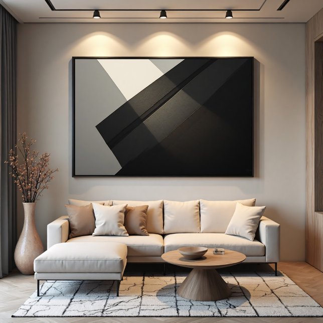 Affiche Architecture Minimaliste Lumière et Ombre (Créateur téléchargé)