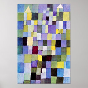 Affiche Architecture, Paul Klee