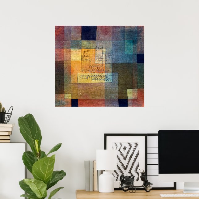 Affiche Architecture polyphonique | Paul Klee | (Bureau à domicile)