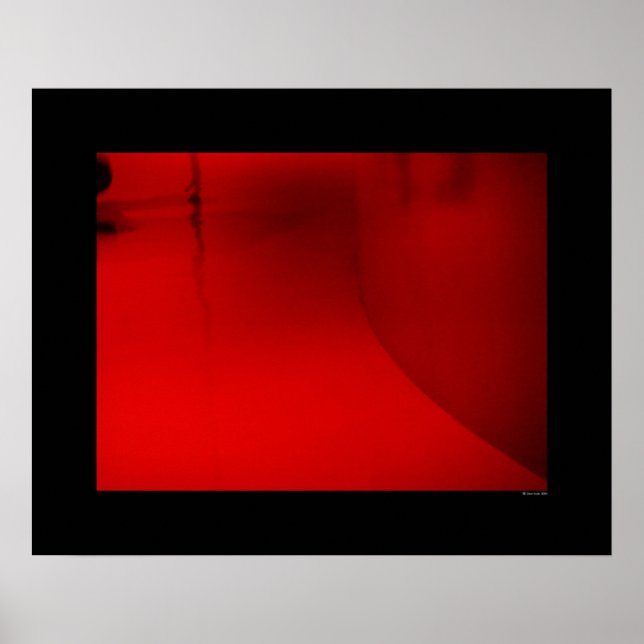 Affiche Architecture - Red Hallway (Devant)