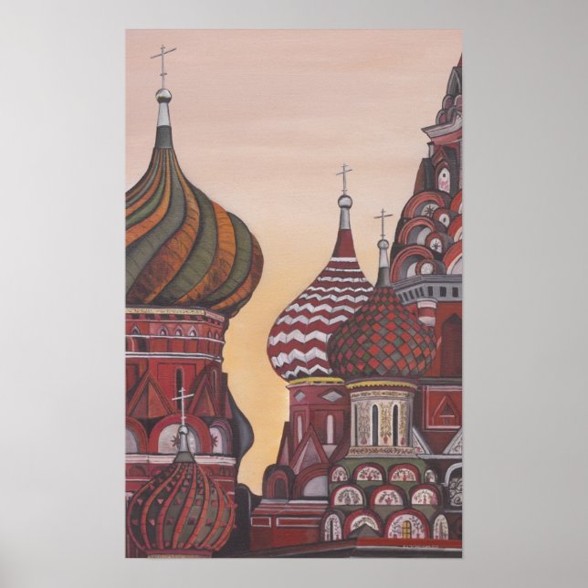 Affiche Architecture russe (Devant)