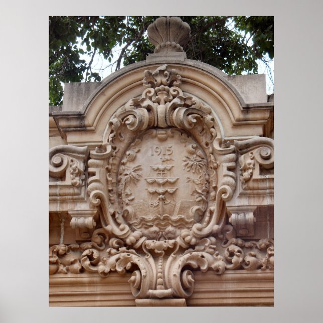 Affiche architecture san diego (Devant)