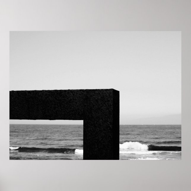 Affiche architecture sur l'océan (Devant)