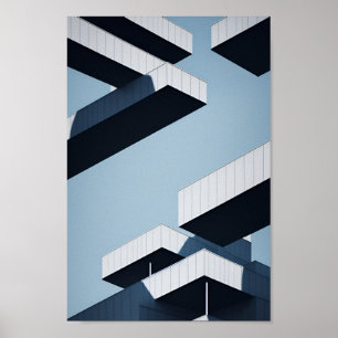 Affiche Architecture surréaliste Abstraite