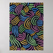 arcs abstraits colorés