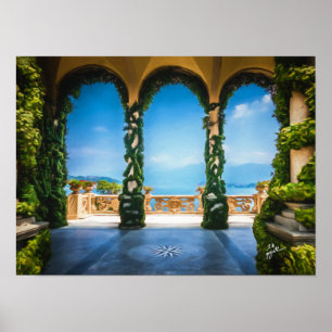 Affiche Arcs d'Italie Élégant Photo Art