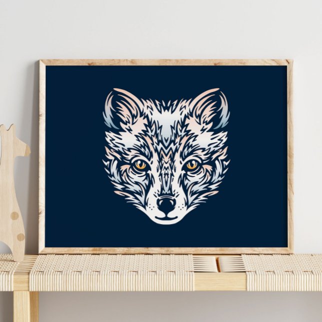Affiche Arctic Fox Imprimable Wall Art | Téléchargement nu (Créateur téléchargé)