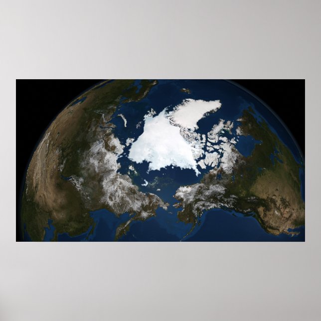Affiche Arctic sea ice (Devant)