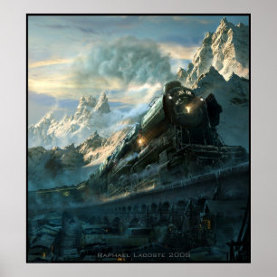 Affiche Arctique-Express