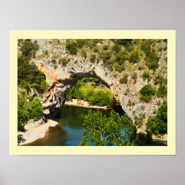 Affiche Ardeche, France (Devant)