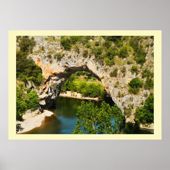 Affiche Ardeche, France (Devant)